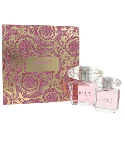 Versace Women's Bright Crystal Edt Set In Transparent