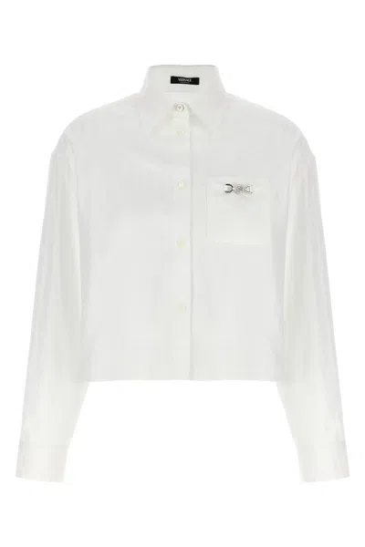 Versace White Poplin Shirt