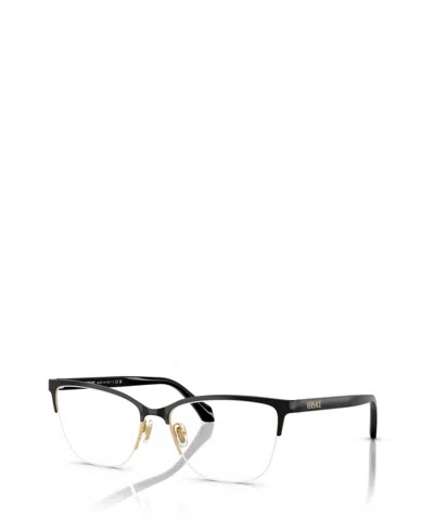 Versace Women's Cat Eye Eyeglasses, Ve1304 In Pattern