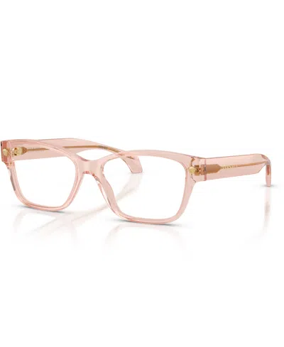 Versace Women's Cat Eye Eyeglasses, Ve3392 In Pattern