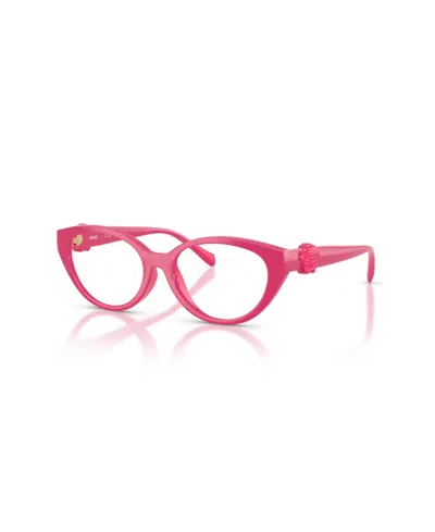 Versace Women's Cat Eye Eyeglasses, Vk3010u In Pink