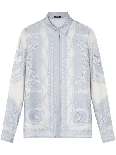 Versace Women `coupe Des Dieux Barocco Foulard` Formal Shirt