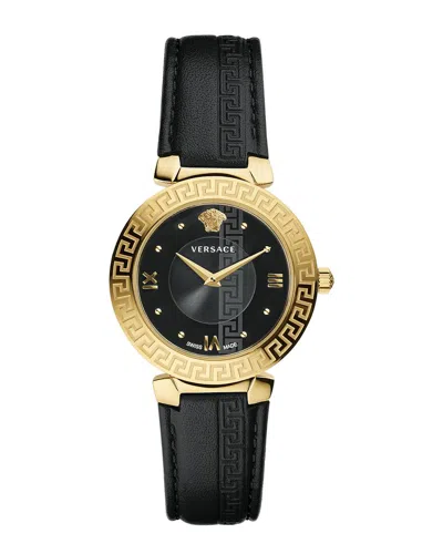 Versace Women's Daphnis Watch In Black