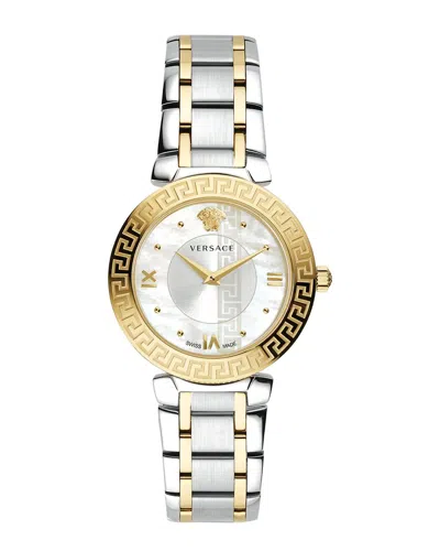 Versace Women's 35mm Quartz Watch In Silver