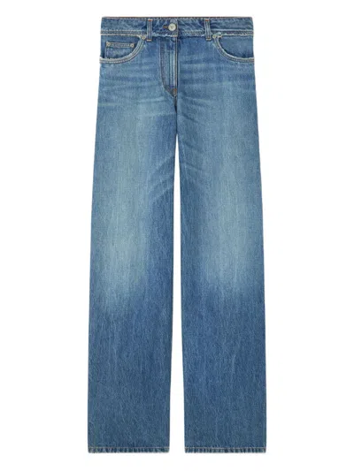 Versace Women's Denim Cotton Jeans In Blue