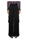 Versace Women's Duchesse Pants In Black
