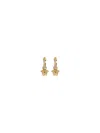 Versace Crystal La Medusa Hoop Earrings