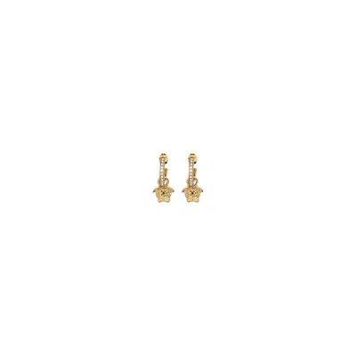 Versace Women's Earrings In Gold