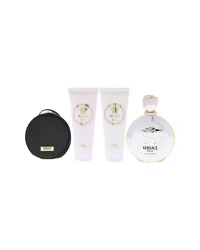 Versace Women's Eros 4pc Gift Set In Transparent