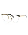 Versace Women's Eyeglasses, Ve1297 In Brown