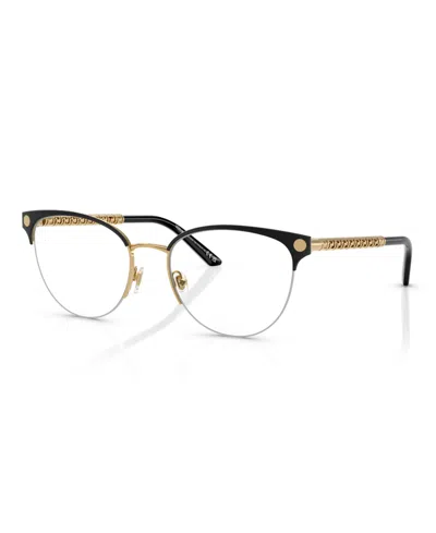 Versace Women's Eyeglasses, Ve1297 In Brown