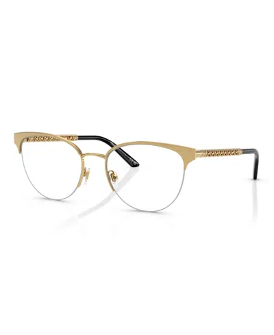 Versace Women's Eyeglasses, Ve1297 In Brown