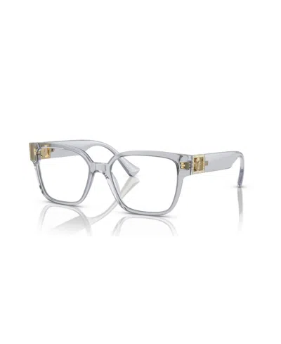 Versace Women's Eyeglasses, Ve3329b In Transparent Gray
