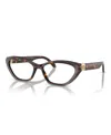 Versace Women's Eyeglasses, Ve3356 In Havana