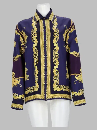 Versace Women's Graphic Print Shirt In Multicolour