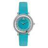 Versace Greca Flourish Leather Watch In Gold