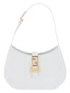 Versace Women's Greca Goddess Small Hobo Bag In White