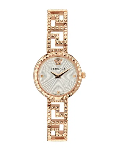 Versace Greca Goddess Bracelet Watch In Gold