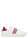 Versace Greca Low-top Sneakers In White