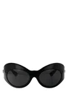 Versace Injected Black Sunglasses In Black