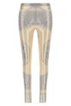 Versace La Coupe Des Dieux Leggings In Multicolor