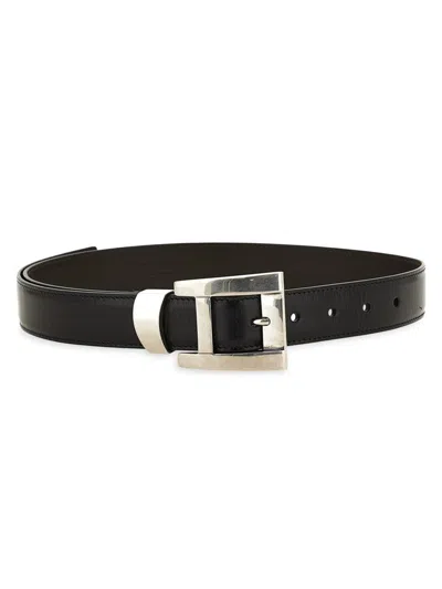 Versace Women's Leather Belt In Neutral