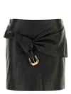 Versace Lambskin Miniskirt