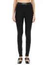 Versace Women Leggings With Logo