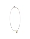 Versace Medusa Pendant Chain Necklace For Everyday Wear In Gold