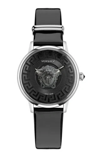 Pre-owned Versace Women's Medusa Alchemy 38mm Quartz Watch Ve6f00123