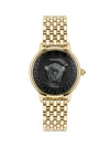 Versace Medusa Alchemy Bracelet Strap In Gold