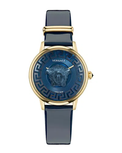 Versace Women's Medusa Alchemy Watch In Black