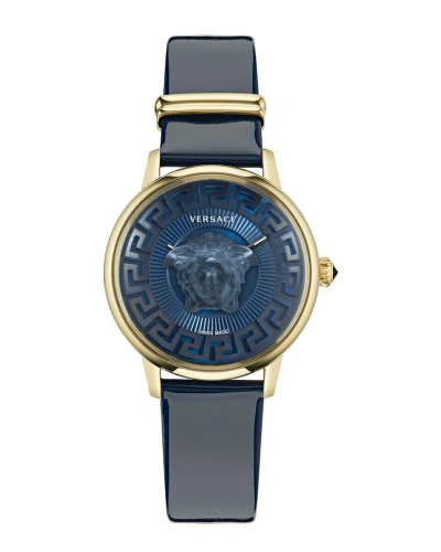 Versace Women's Medusa Alchemy Watch In Blue