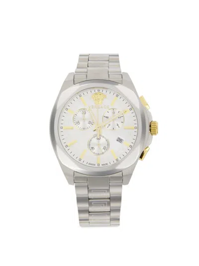 Versace Women's Medusa Chrono Two-tone Stainless Steel Bracelet Watch/40mm