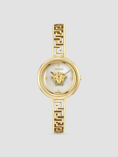 Versace Women's Medusa Eclipse Goldtone Stainless Steel Bracelet Watch/28mm