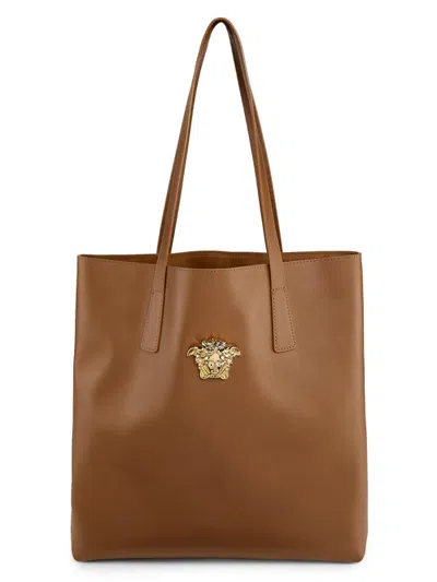 Versace Women's Medusa Leather Tote