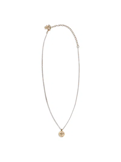 Versace Women Medusa Necklace In Gold