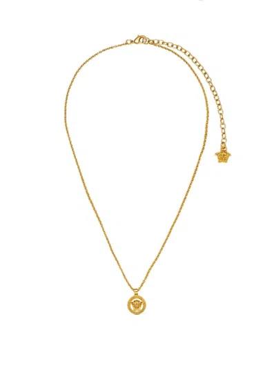 Versace Medusa Pendant Necklace '95 In Gold