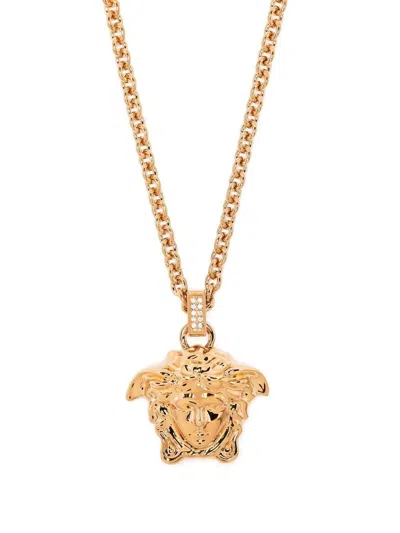 Versace Women's Medusa Pendant Necklace In Metallic