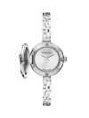 Versace Women's Medusa Secret Stainless Steel Bracelet Watch/25mm In Brown