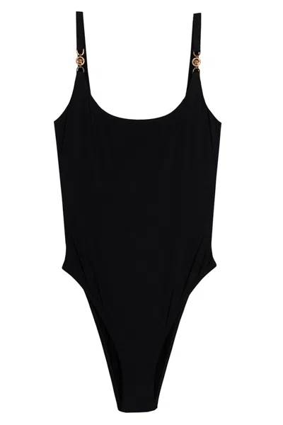 Versace Women 'medusa' Swimsuit In Black