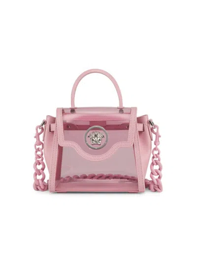 Versace Women's Medusa Top Handle Bag In Pink