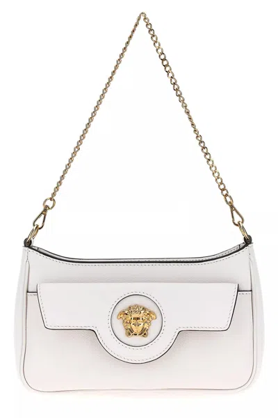 Versace Women 'mini La Medusa' Crossbody Bag In White