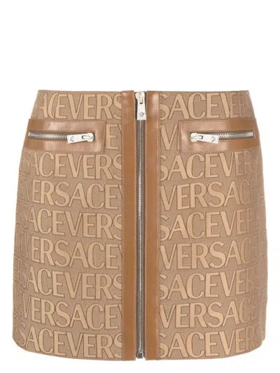 VERSACE WOMEN'S MINI SKIRT
