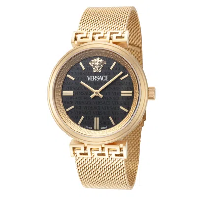 Versace Women's Mythos 36mm Quartz Watch In Gold