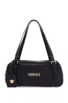 Versace Women's Nappa Leather Bowling Bag In Black