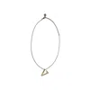 Versace V Chain Necklace In Multi
