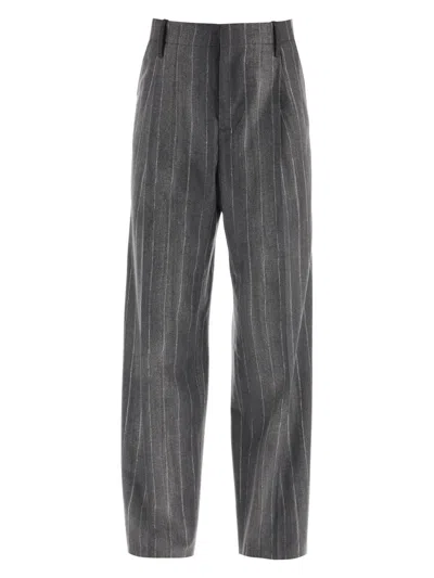 VERSACE WOMEN'S PRINTED WOOL PANT