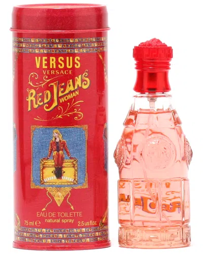 Versace Women's Red Jeans Eau De Toilette Spray