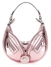 Versace Repeat Hobo Shoulder Bag In Pink
